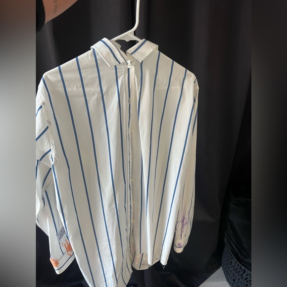 Lanvin x Gallery Dept. Patchwork Shirt With Paint Marks. Worn once - Picture 5 of 12